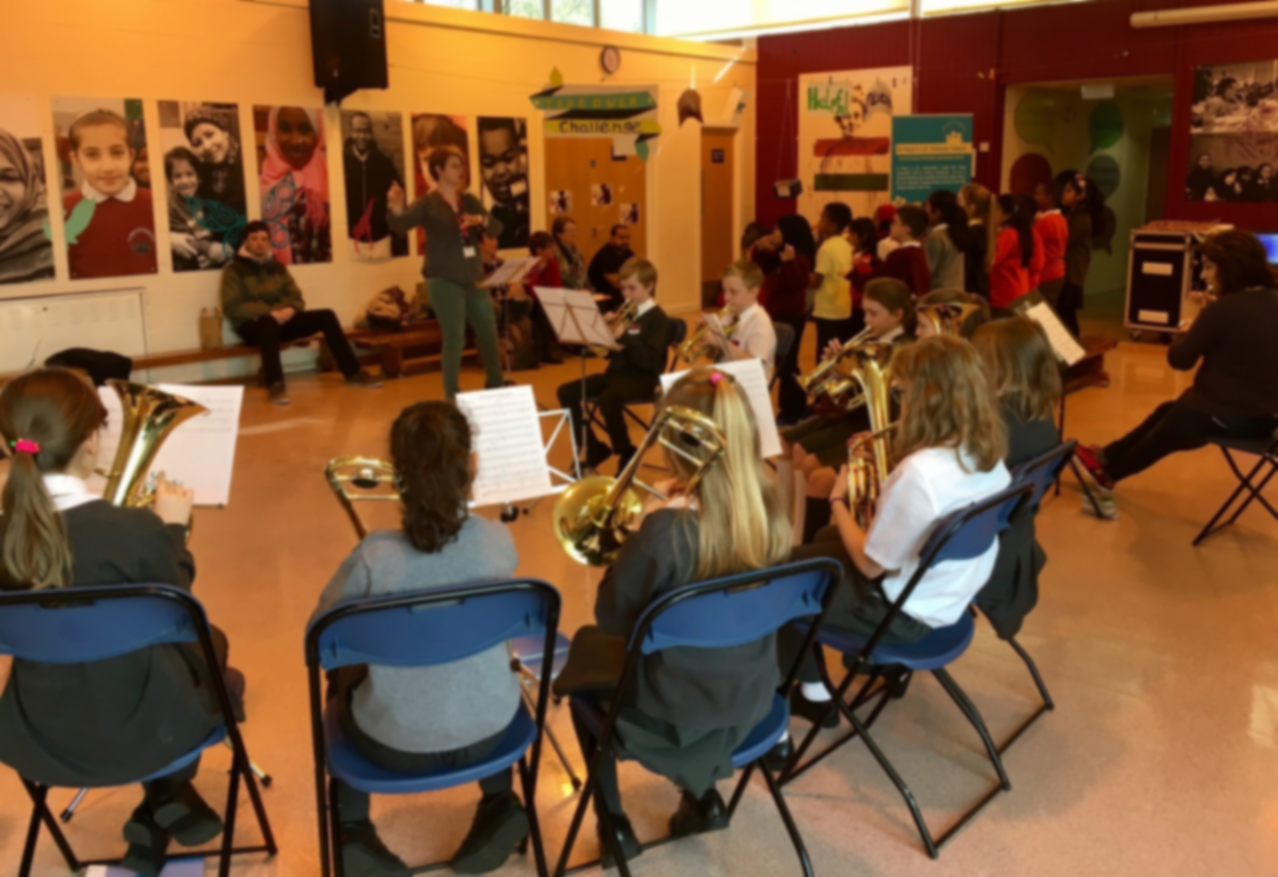 School assistance with Camerata