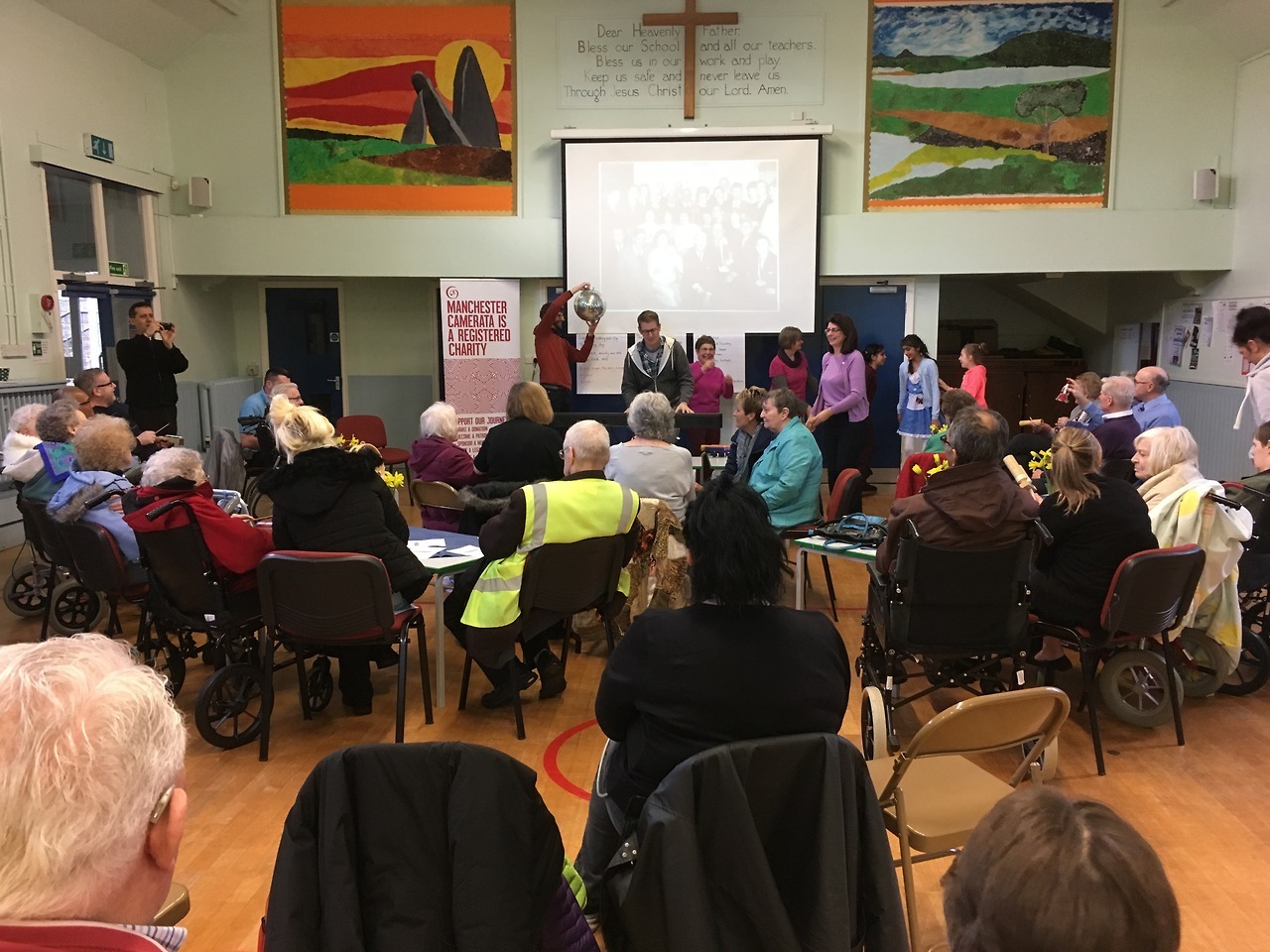 Charity work with Camerata